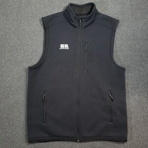 Filson Ridgeway Polartec Fleece Vest Men's Large Dark Navy Blue Melrose Montana